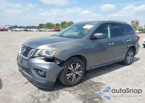 2018 Nissan Pathfinder Sv из США, поврежденный, VIN 5N1DR2MNXJC615370